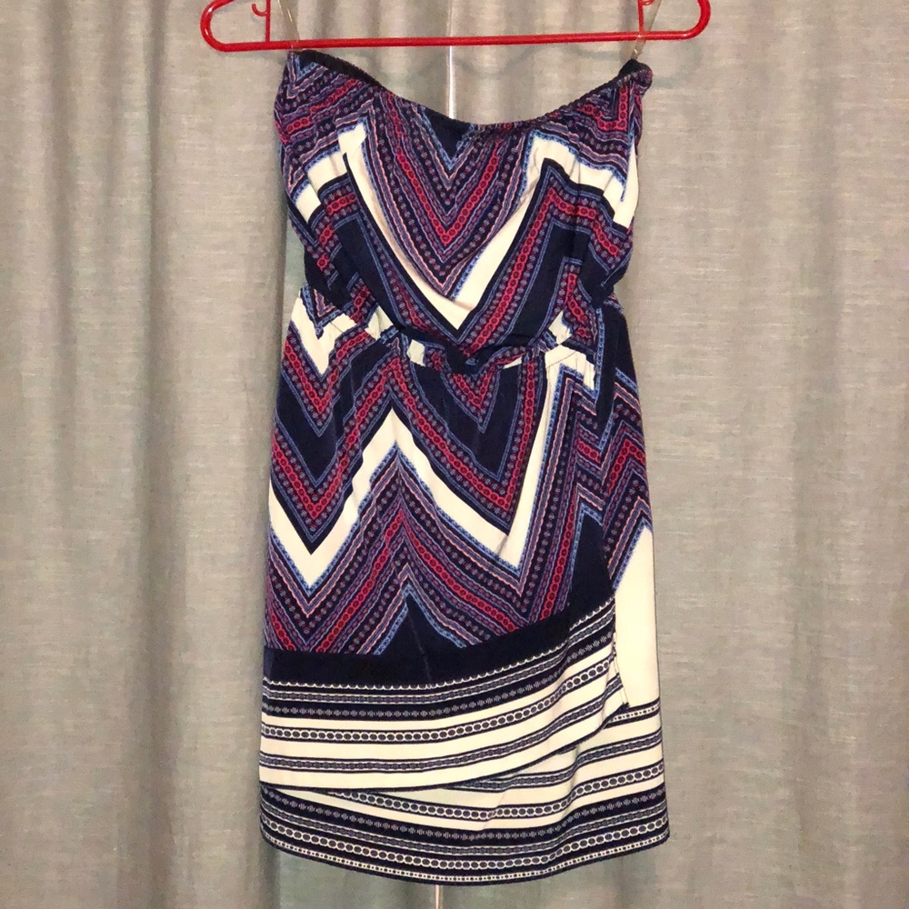 Strapless dress